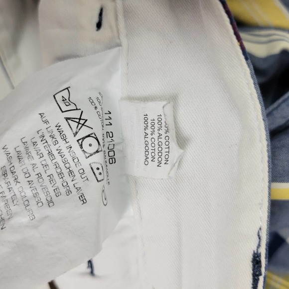 Gant Rugger‎ Multicolor Plaid Men's Shorts - Picture 5 of 8